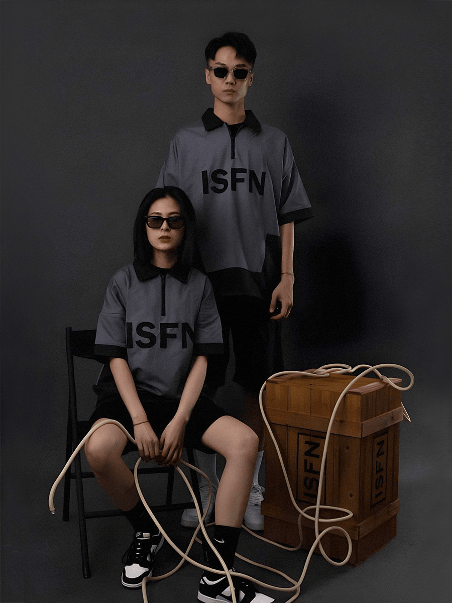 3XDry Grey Zip Pullover 防潑水拉鍊上衣 (灰) - ISFN