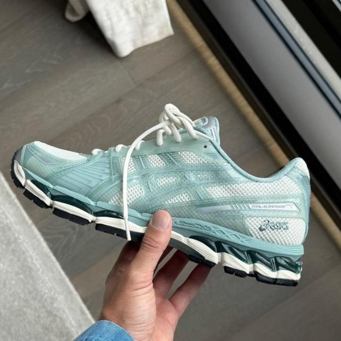 Kith x Asics Gel - Kayano 12.1 "Cream Sage" - ISFN