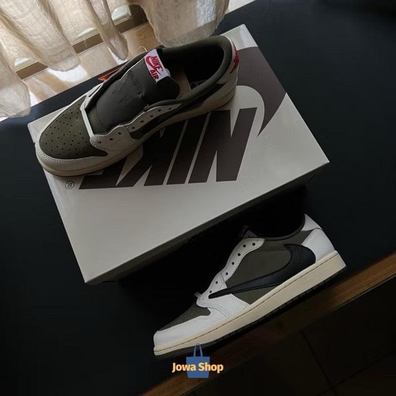 Travis Scott x Jordan 1 Medium Olive DM7866 - 200 - ISFN